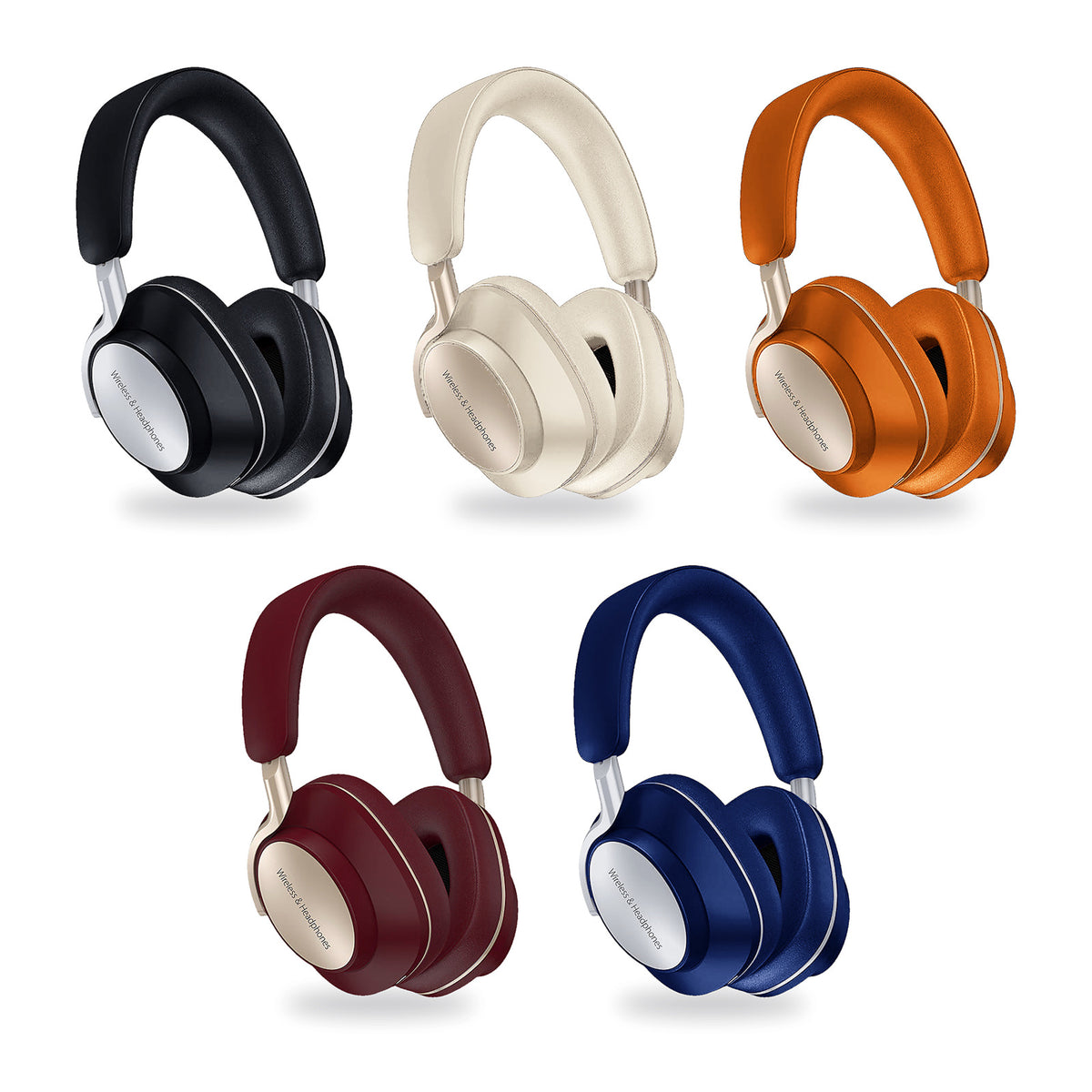 Casque SM Word Chrome — les cinq coloris
