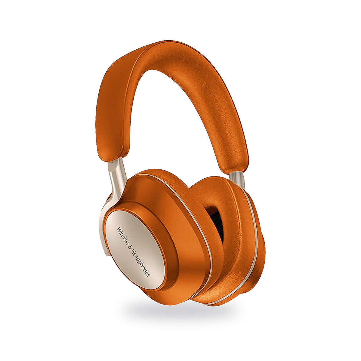Casque SM Word Chrome coloris orange caramel